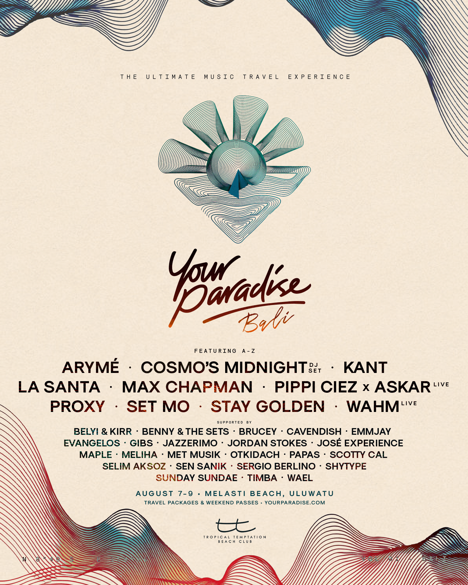 Your Paradise Bali official event poster